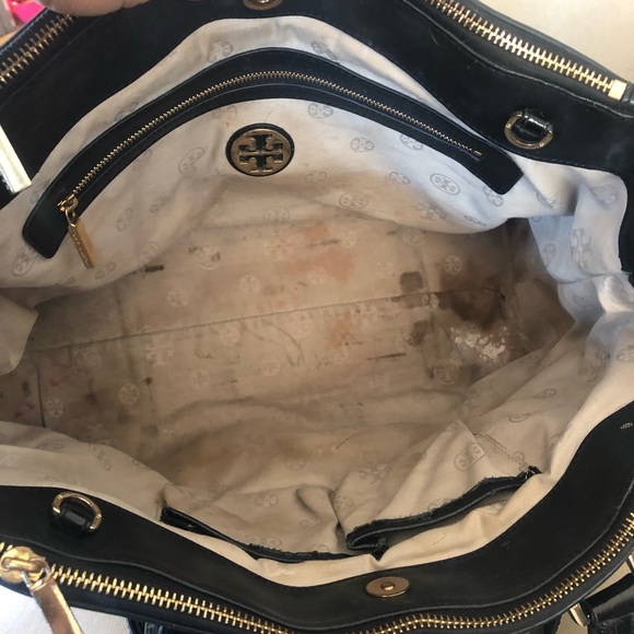 💄Tory Burch Robinson 3 compartment Tote w/strap💄 - Picture 7 of 8